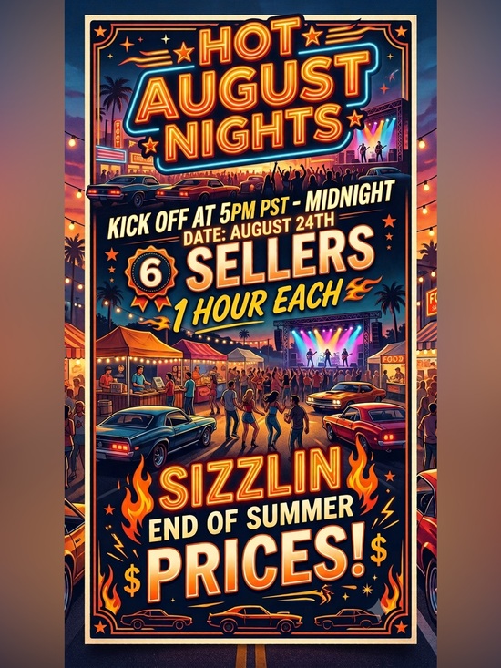 Other - Hot August Nights- Train Show